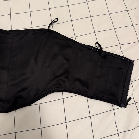 TEN BY BABATON BLAZE Black Corset Top - Picture 12 of 12